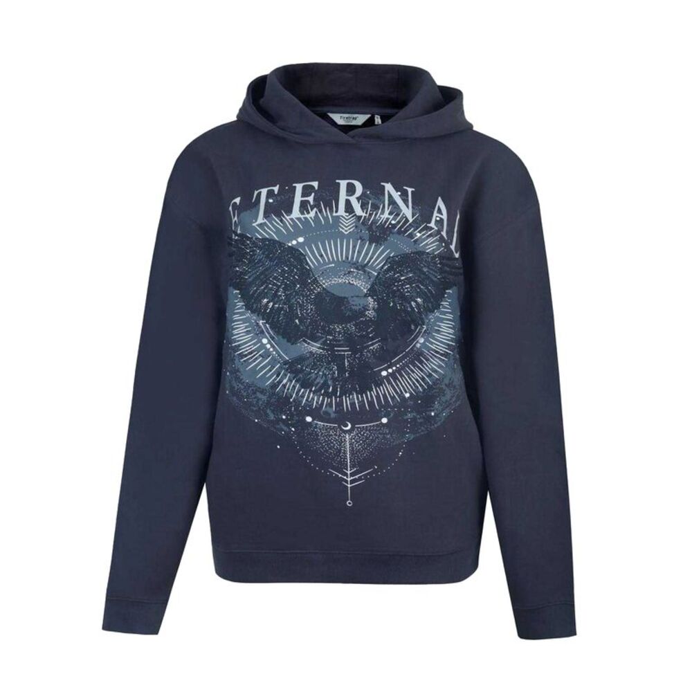 Firetrap Womens/Ladies Eagle Hoodie / Charcoal